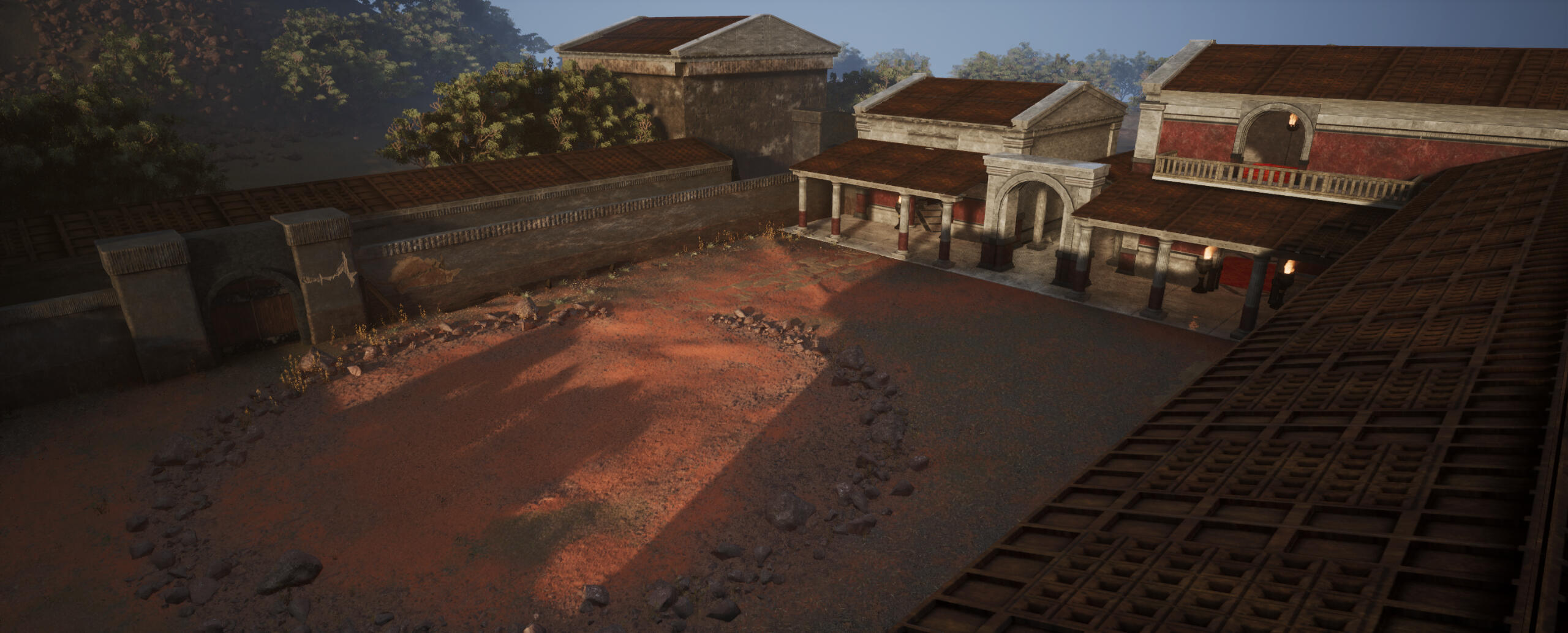 Our Ludus Gladiatori (Game environment)