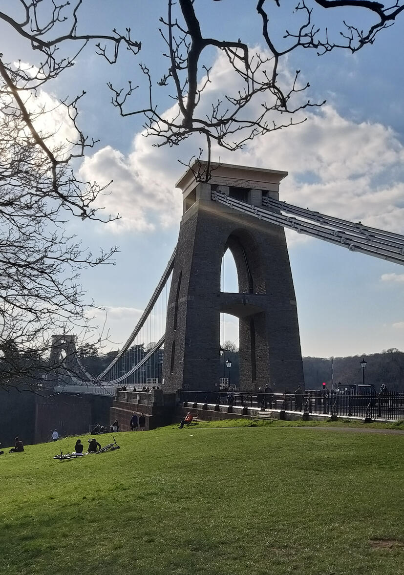 Bristol suspended bridge
